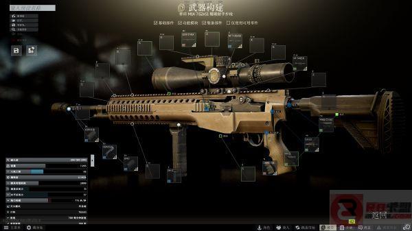 逃离塔科夫精准射手步枪M1A 性能怎么样？M1A低后坐力改装方案分享