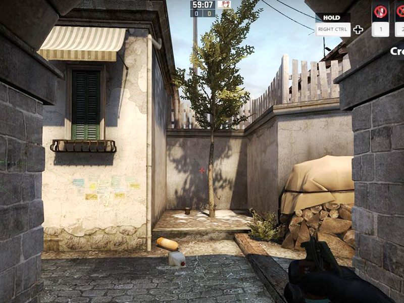 csgo躲猫猫地图多大？