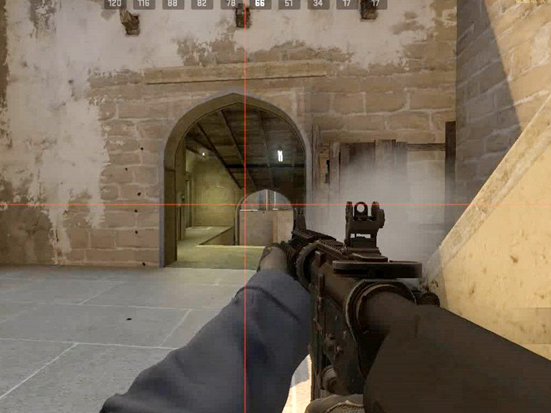 csgo为何不能左手持枪？