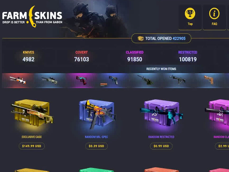 farmskins csgo咋取回？