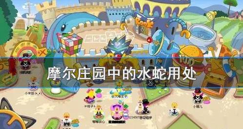 摩尔庄园中的水蛇的作用是什么？水蛇的获取方式！