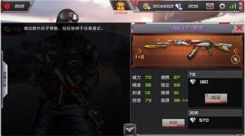 CF手游AK47死神强度如何？选择技巧