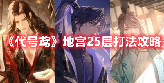代号鸢地宫25层这个关卡要怎么打?